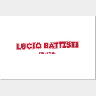 Lucio Battisti Don Giovanni Posters and Art